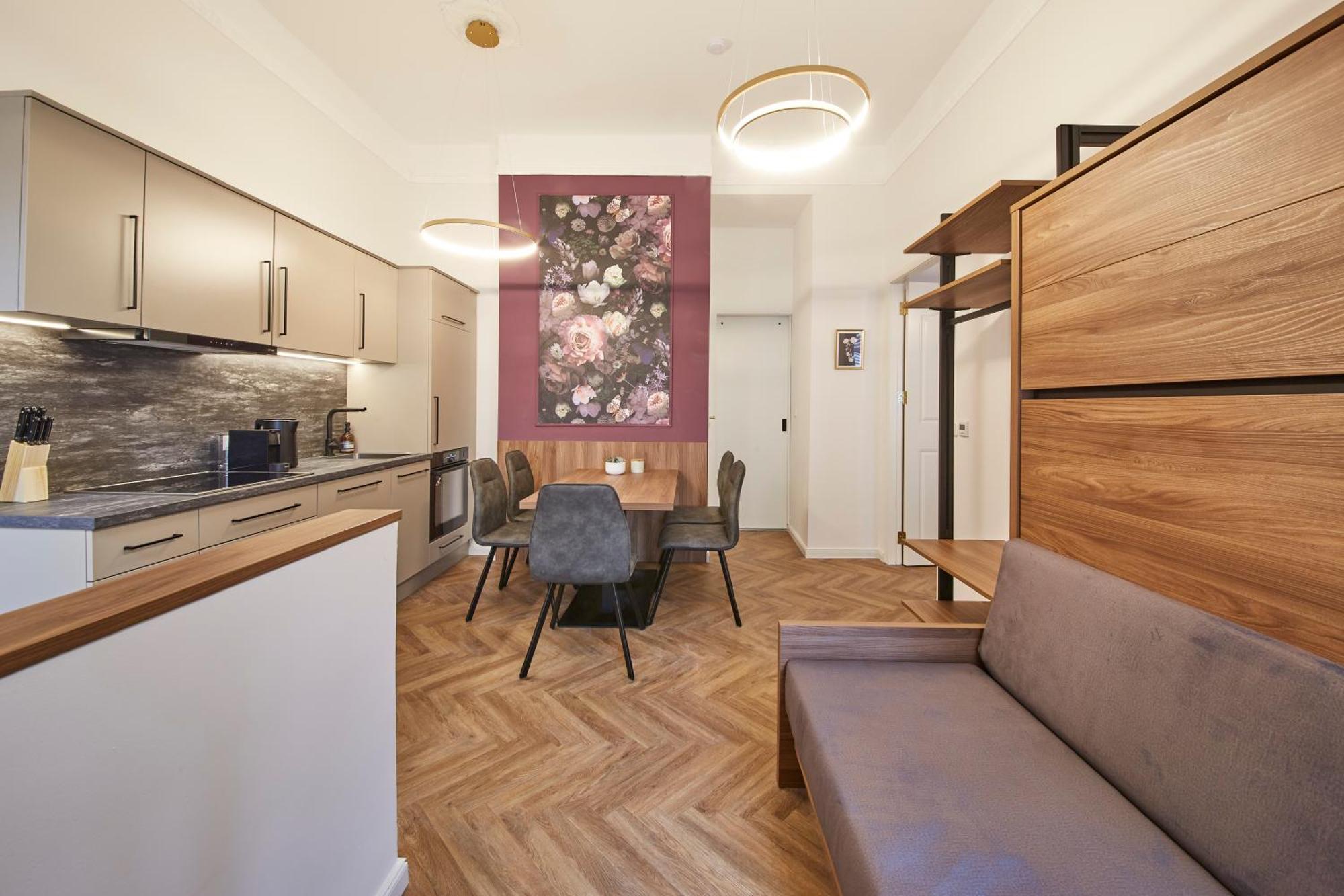 Nove Boutique Apartments Wenen Kamer foto